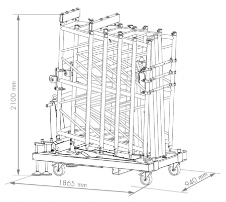 Torre-para-Line-Array-TMD-570-plegadas